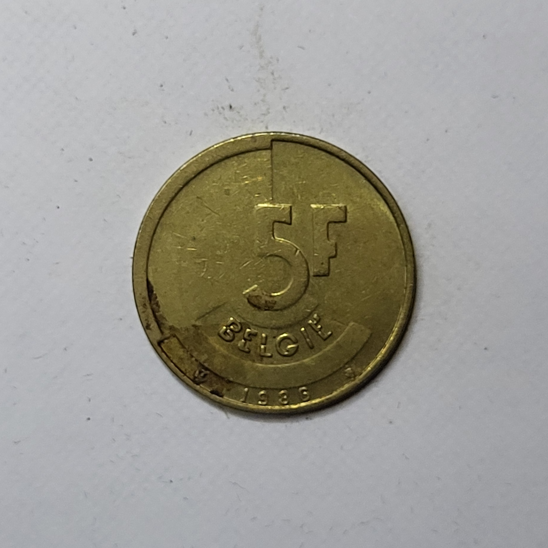 Belgique - 5 Francs