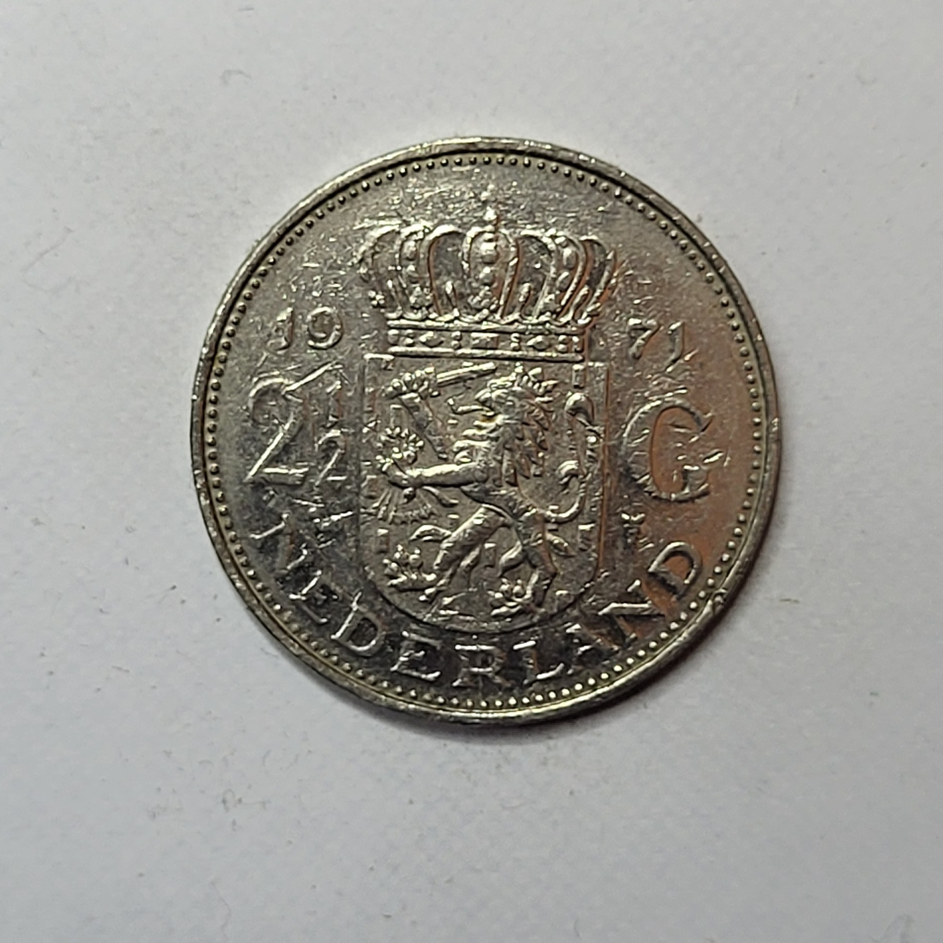 Pays-Bas - 2½ Gulden